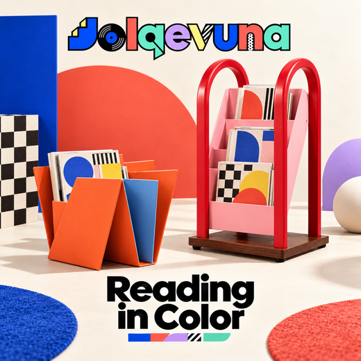 Reading in Color magazine rack collection