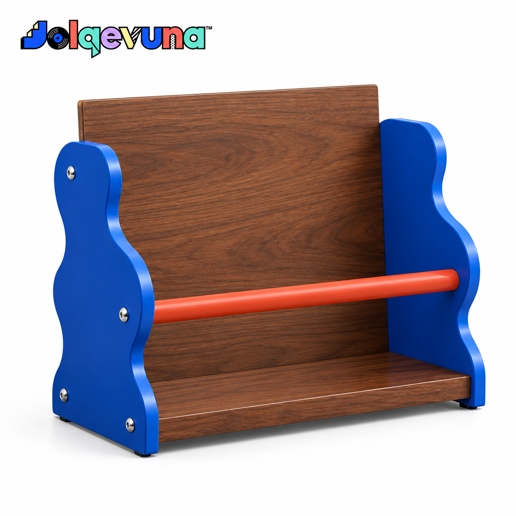 Jolqevuna™ Blue Wave Record Rack view 3