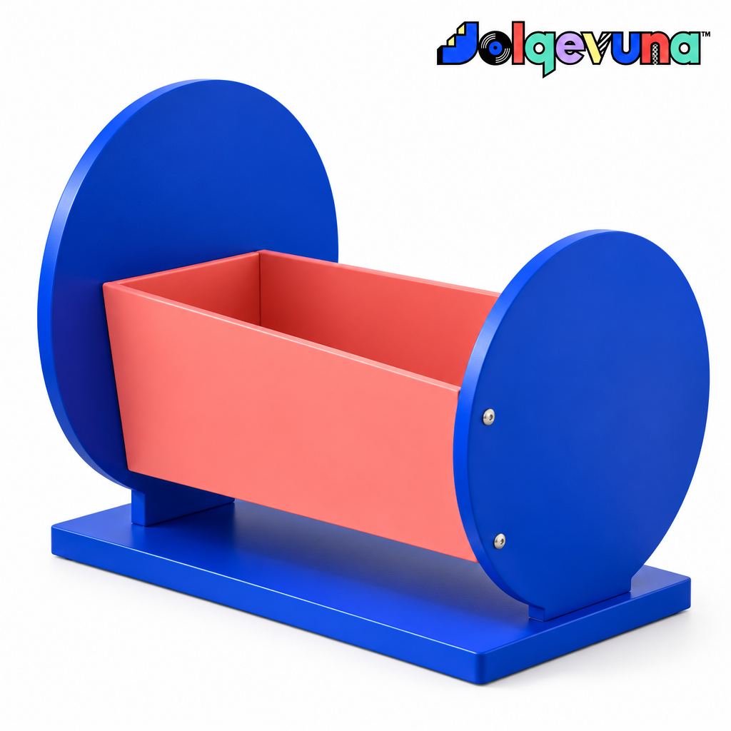 Jolqevuna™ Blue Orbit Record Rack view 4