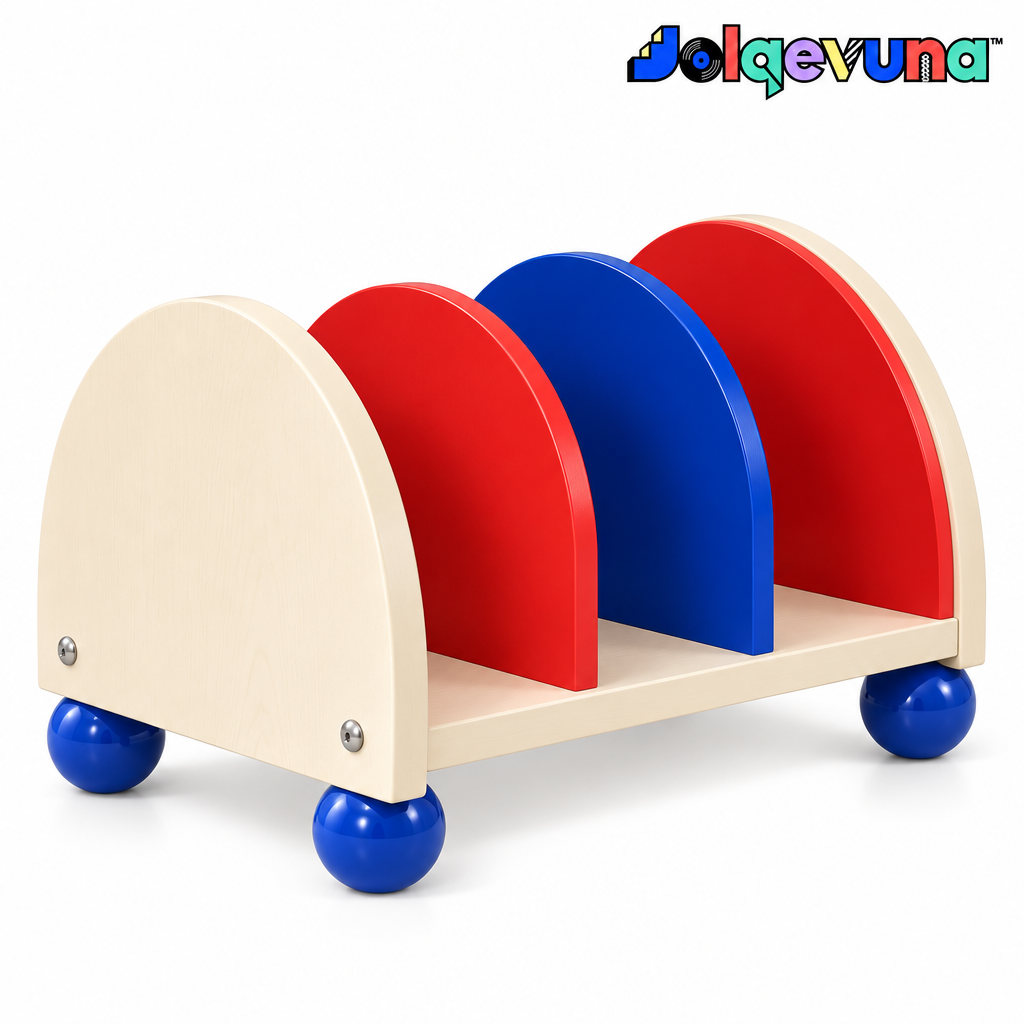 Jolqevuna™ Primary Arch Divided Record Rack view 4