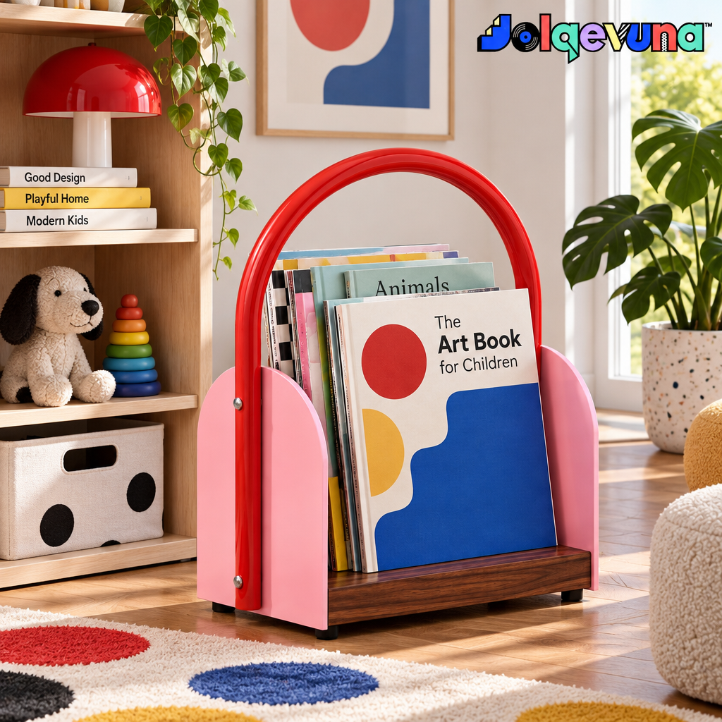 Jolqevuna™ Red Halo Magazine Rack view 2