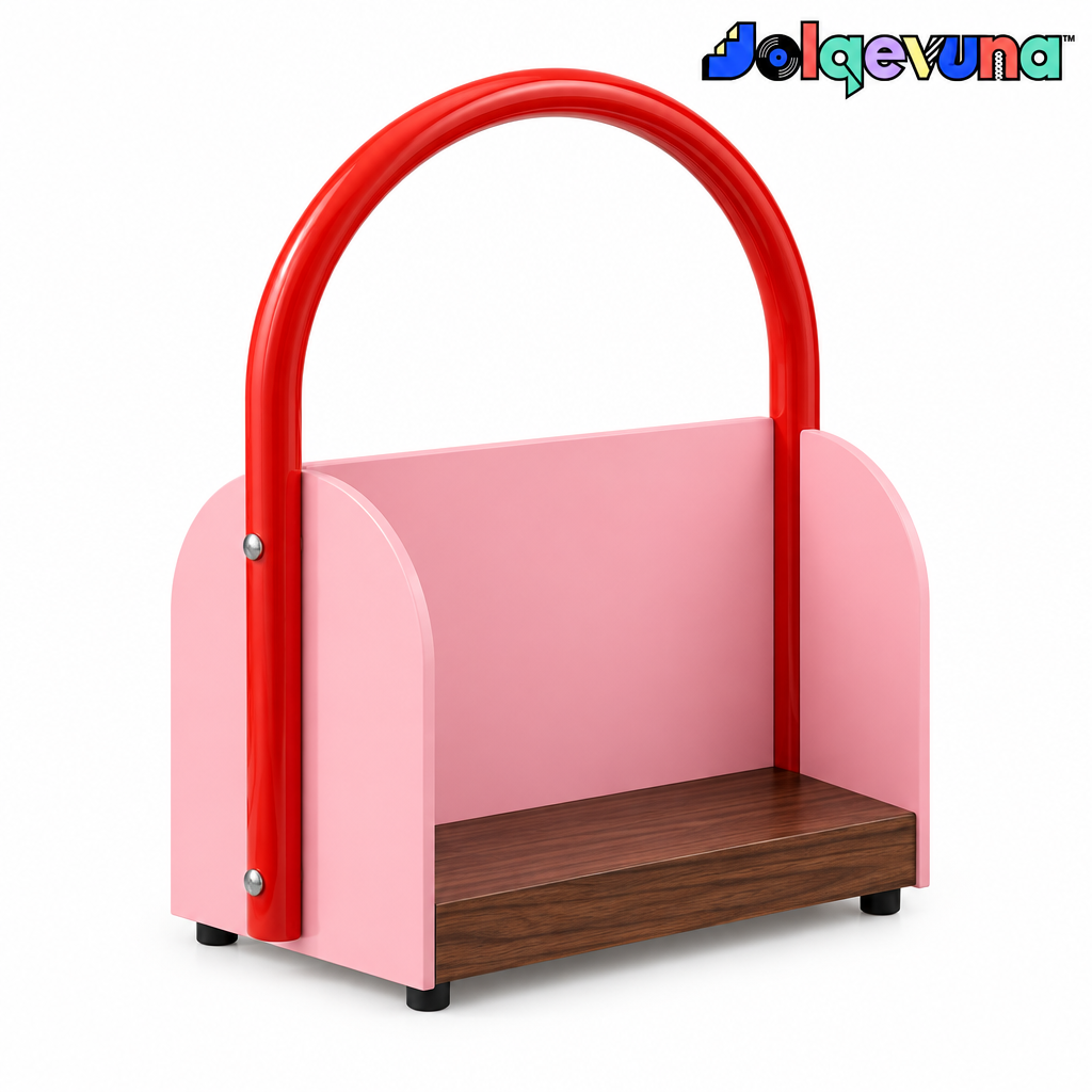 Jolqevuna™ Red Halo Magazine Rack view 4